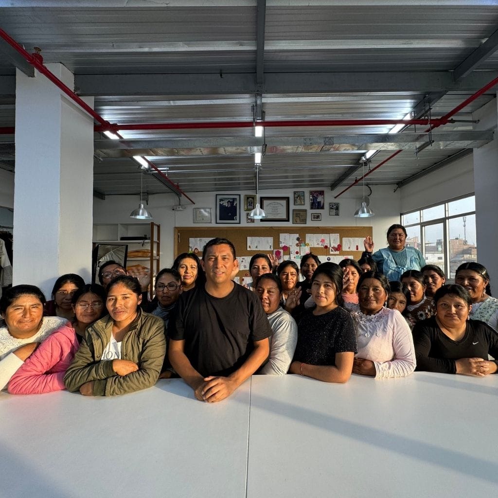 Jorge Salinas and local artisans in J. Salinas atelier.