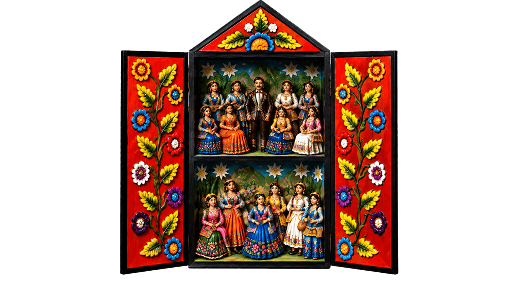 Retablo made for J Salinas Collection SS27